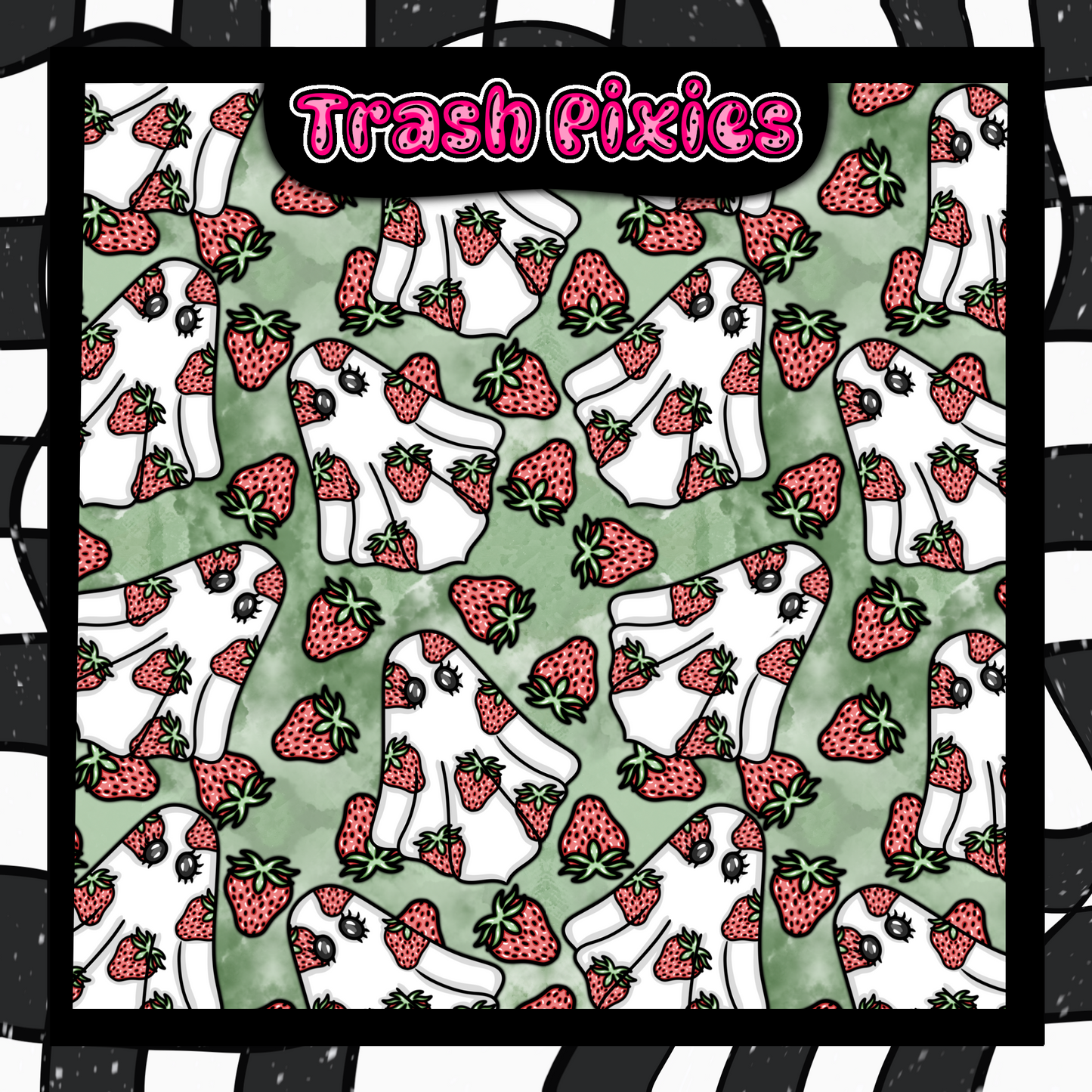 Strawberry Ghosts